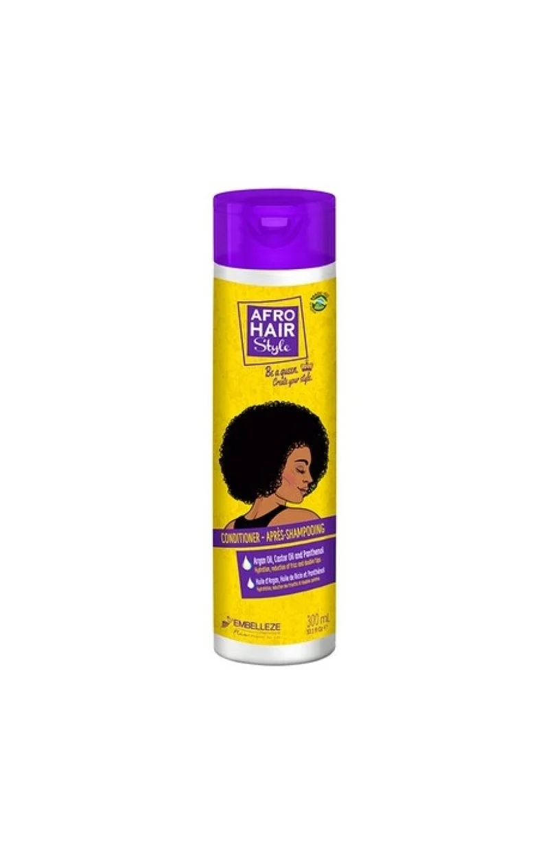 Après-shampoing - Huile d'argan - Afro hair Style - Cheveux bouclés