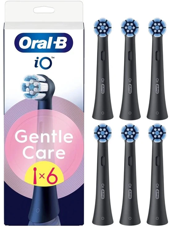 Oral-B iO Gentle Care Zwart (6 stuks)