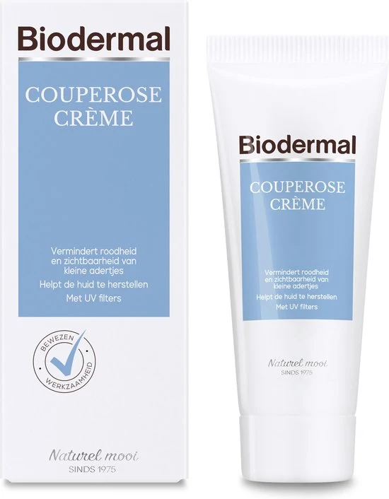 Biodermal Couperose Dagcrème - Voorkomt zichtbaarheid rosacea - 30ml