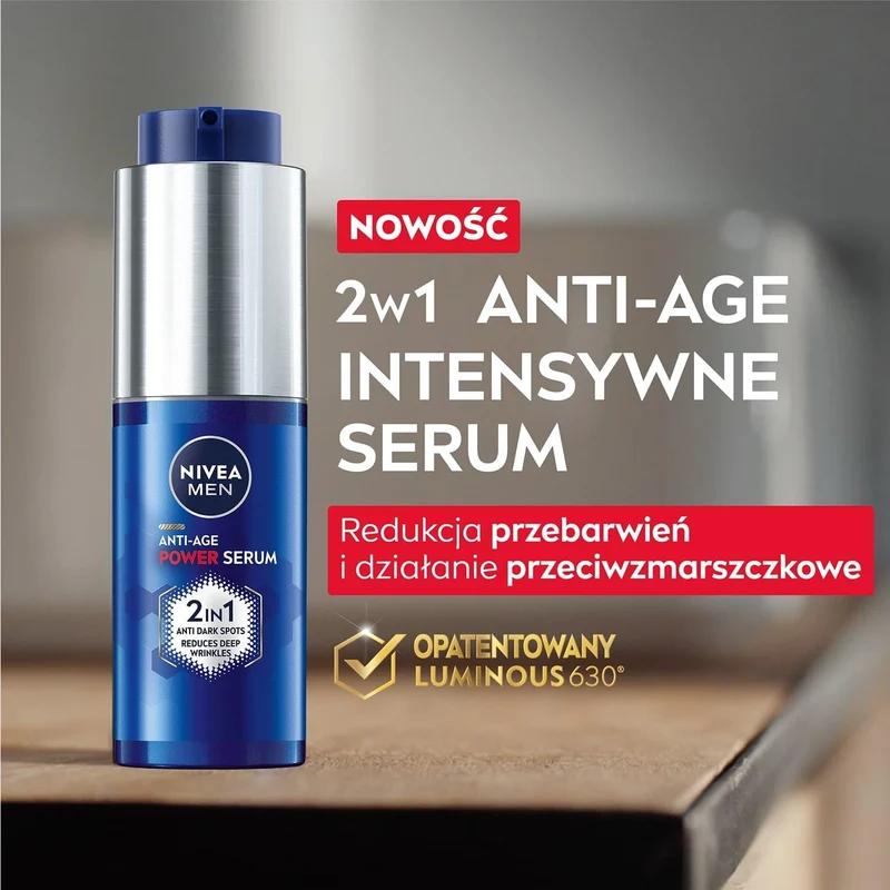 Nivea Men Hyaluron Geavanceerd antipigmentatieserum, 30 ml