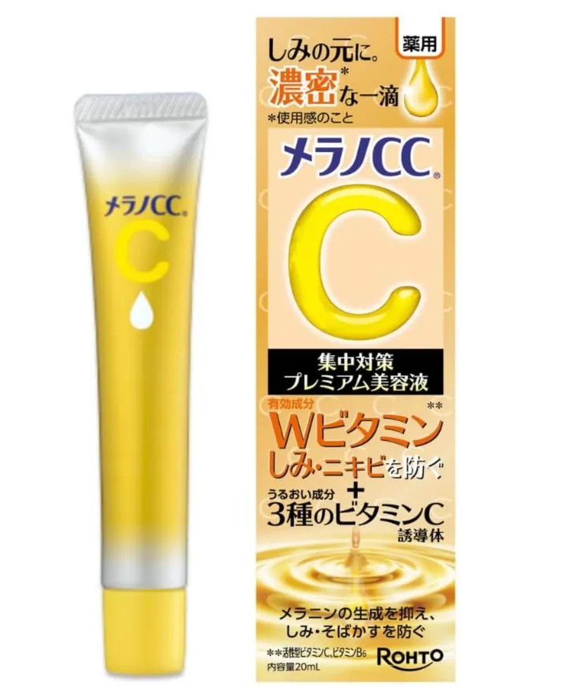Melano CC Premium Brightening Serum Reduces Melanin Production & Stains 20ml