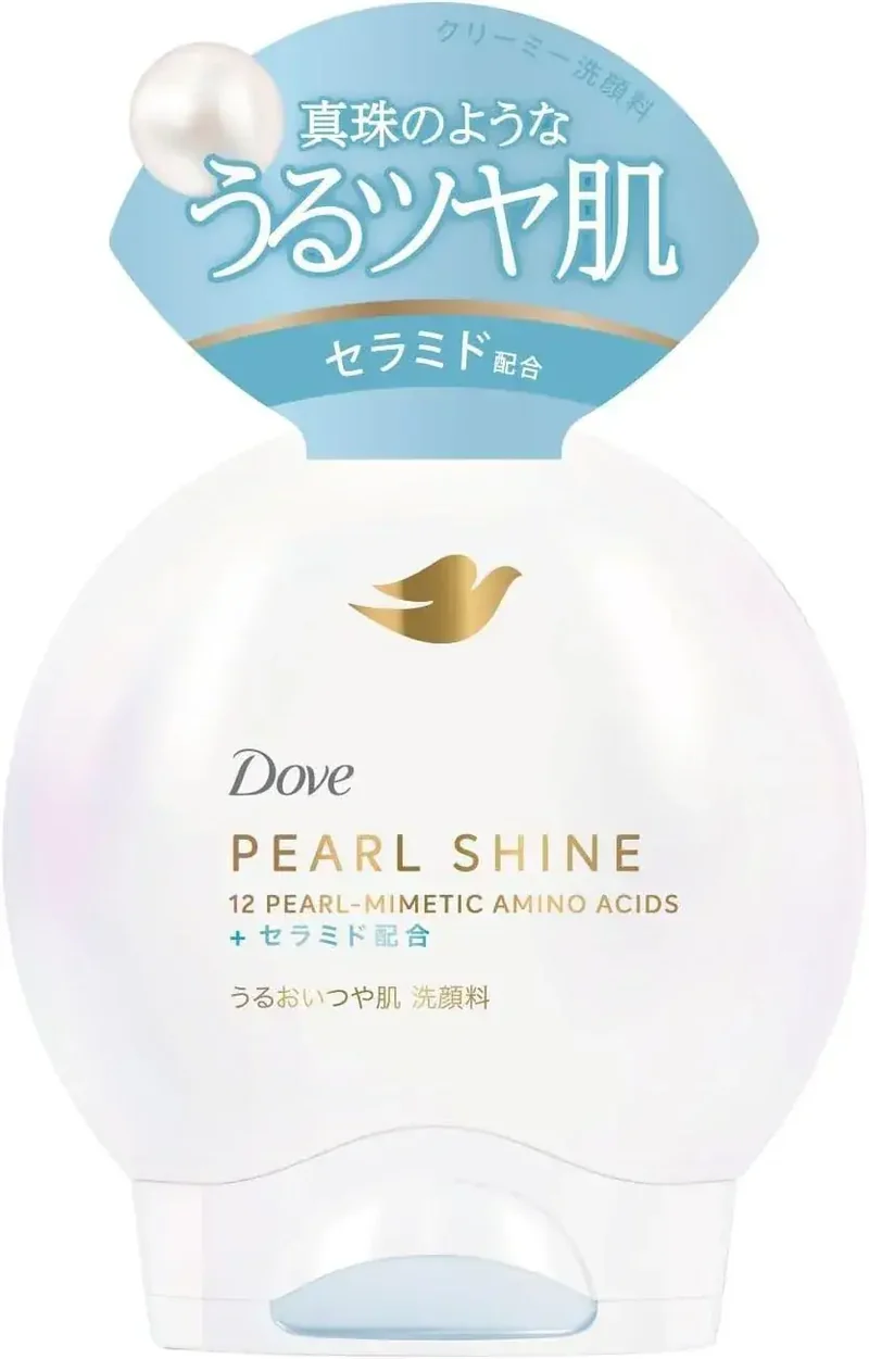 Dove Pearl Shine Hydrating Foam Facial Cleanser 4.9 oz