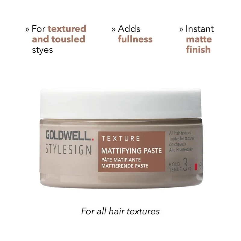 Pâte matifiante "Mattifying Paste" - Pour tous types de cheveux (100ml/3.3oz)