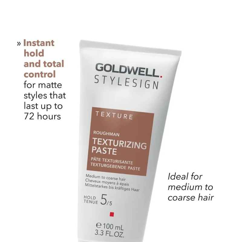 Pâte texturisante "Roughman" - Pour cheveux moyens à épais (100ml/3.3oz)