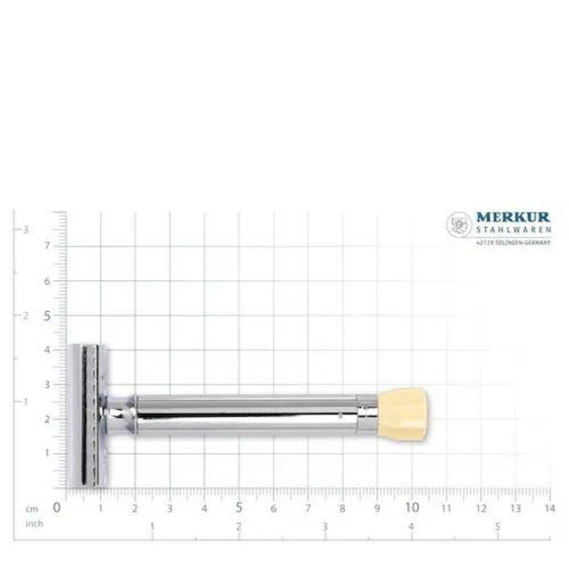 Merkur Solingen - Rasoir de sécurité Merkur 510C - Chromé (90 510 001)