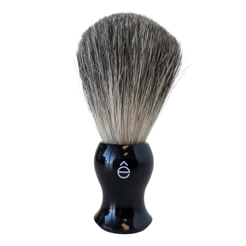 Blaireau "Pure Badger" 100% en poils de blaireau - Medium (23mm/0.90") - Noir