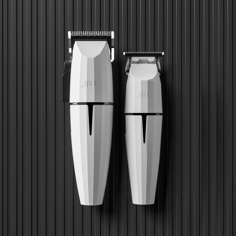 JRL Professional - Duo Tondeuse "2020C-B" et tondeuse de finition "2020T-B" sans fil avec pile lithium-ion "Ghost Collection #1" - Ghost
