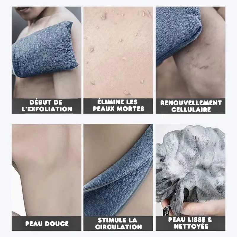 Pack Bain - Ensemble 3PCS exfoliant corporel