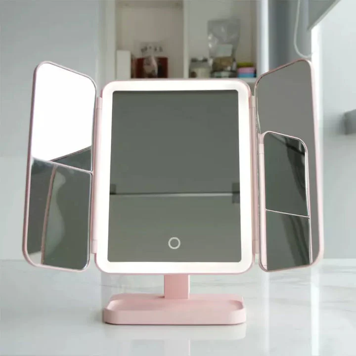 Specchio da Trucco a LED con Tripla Illuminazione - Clara