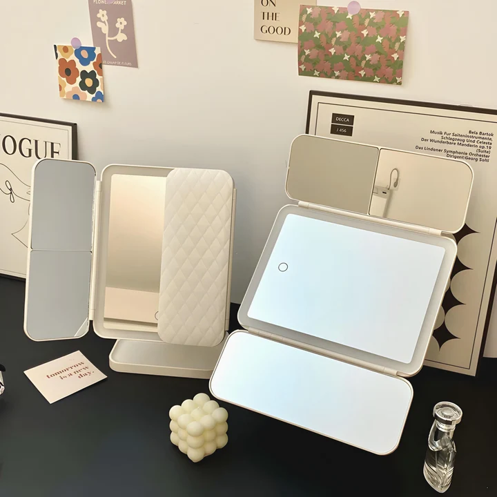 Specchio da Trucco a LED con Tripla Illuminazione - Clara