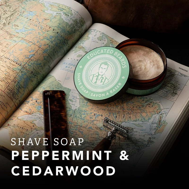 Savon à raser Peppermint & Cedarwood (114g/4.0oz)