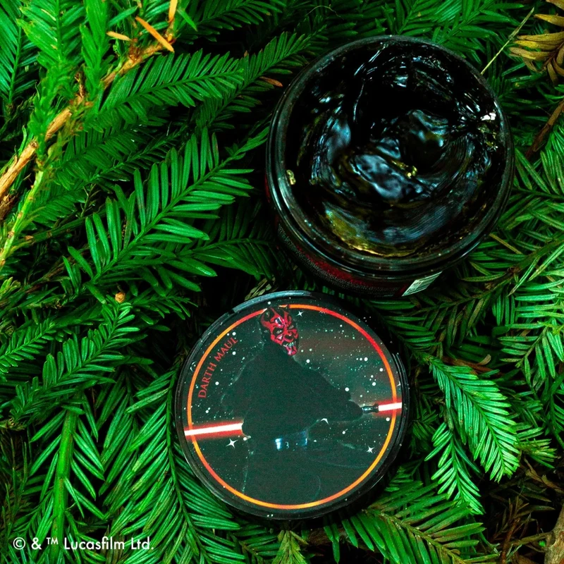 X Star Wars - Pommade "Firme Strong Hold" Édition Darth Maul Dark Side - Tenue extra forte brillance moyenne (118.3ml/4.0oz)