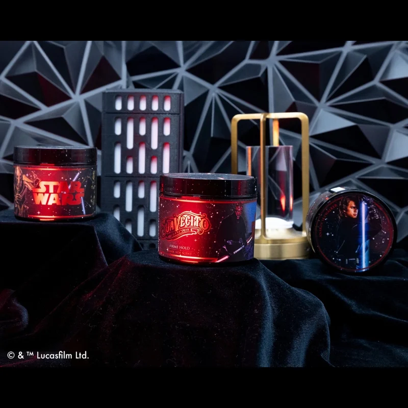 X Star Wars - Pommade d'argile "Matte Pomade" Édition General Grievous Dark Side - Tenue moyenne, fini mat (113ml/4.0oz)