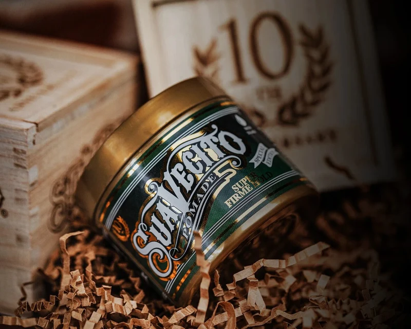 Pommade "Super Firme Hold Pomade" 10e anniversaire - Tenue super forte brillance moyenne (118.3ml/4.0oz)