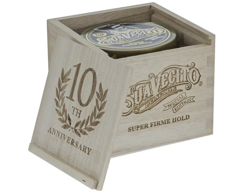Pommade "Super Firme Hold Pomade" 10e anniversaire - Tenue super forte brillance moyenne (118.3ml/4.0oz)
