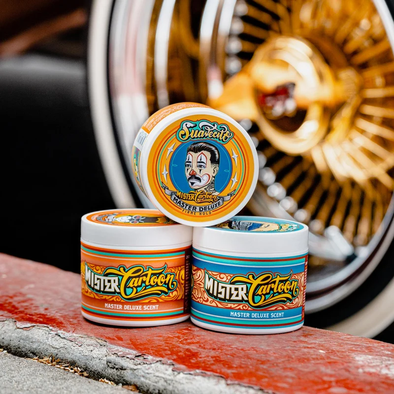 Pommade "Original Hold" Édition Mister Cartoon "Mister Deluxe Scent" - Tenue et brillance moyenne (118.3ml/4.0oz)