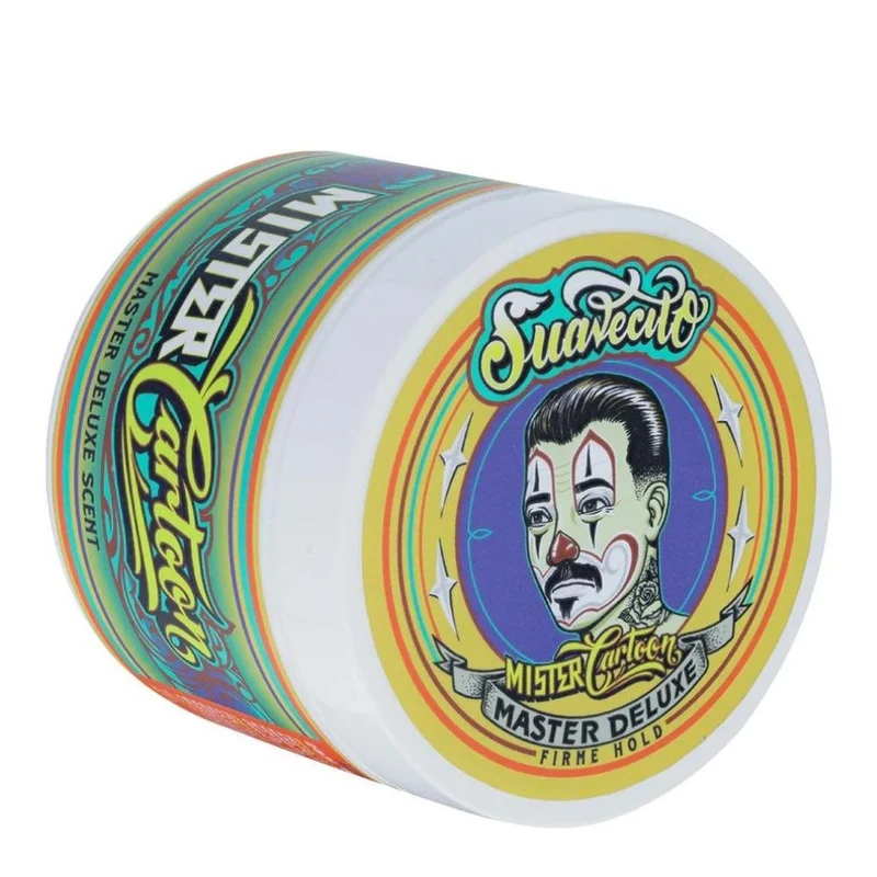 X Mister Cartoon - Pommade "Firme Strong Hold" Édition "Master Deluxe Scent" - Tenue extra forte brillance moyenne (118.3ml/4.0oz)