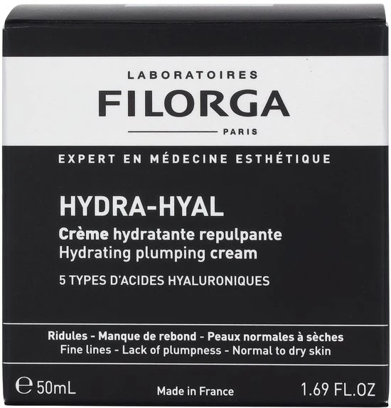 Filorga Hydra-Hyal Hydrating Plumping Crème - Voor normale tot droge huid - 50 ml
