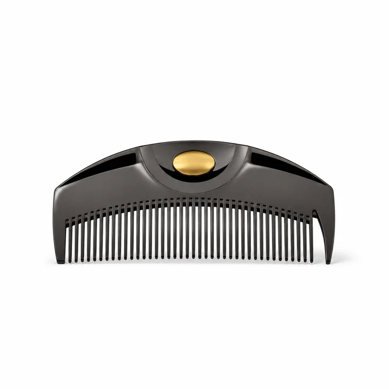 LOVECHROME B3 Tsuki Hair Brush Comb, Deep Black