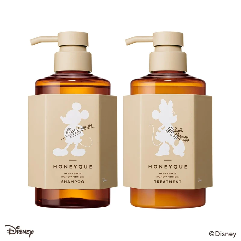 HONEYQUE Deep Repair Mickey Mouse Design Limited Edition Kit (Shampoo & Hair Treatment)