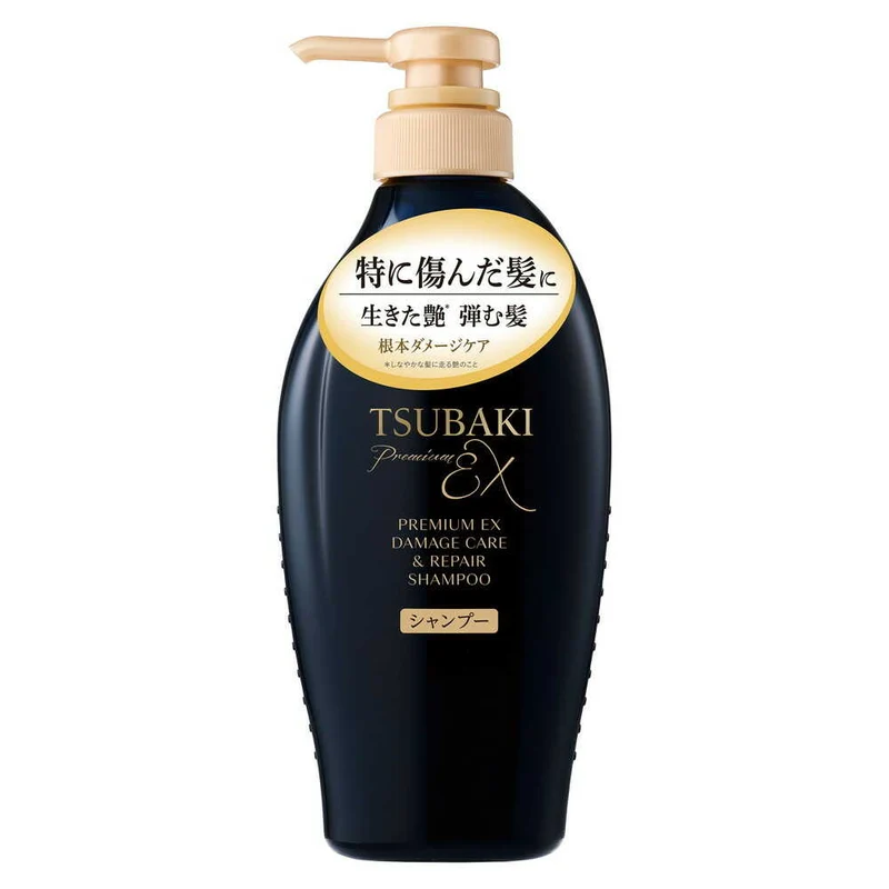 Shiseido TSUBAKI PremiumEX Damage Care & Repair Shampoo 450mL