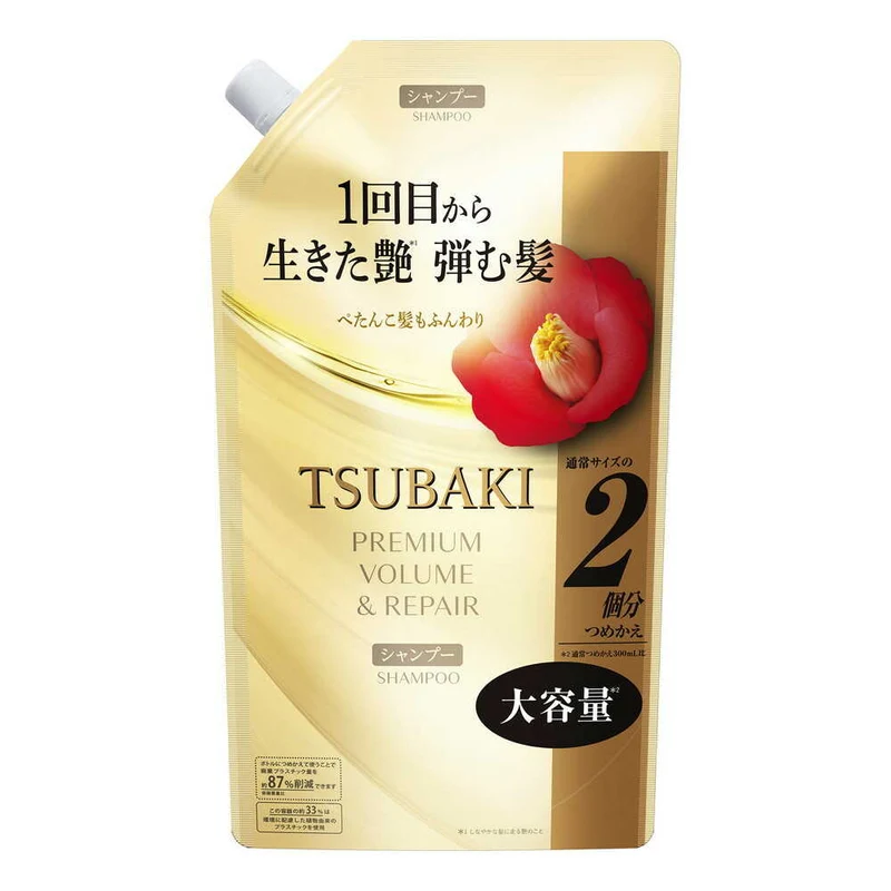 Shiseido TSUBAKI Premium Volume & Repair Shampoo Refill 600mL