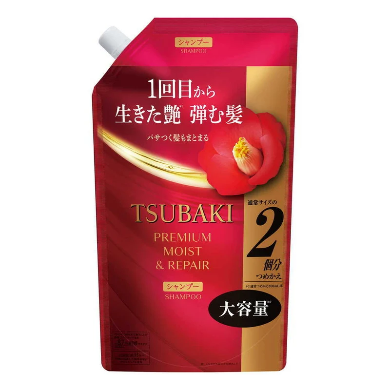 Shiseido TSUBAKI Premium Moist & Repair Shampoo Refill 600mL