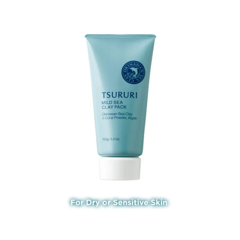 Sliding Tsururi Darkening Sea Mud Pack for Deep Cleansing and Detoxification