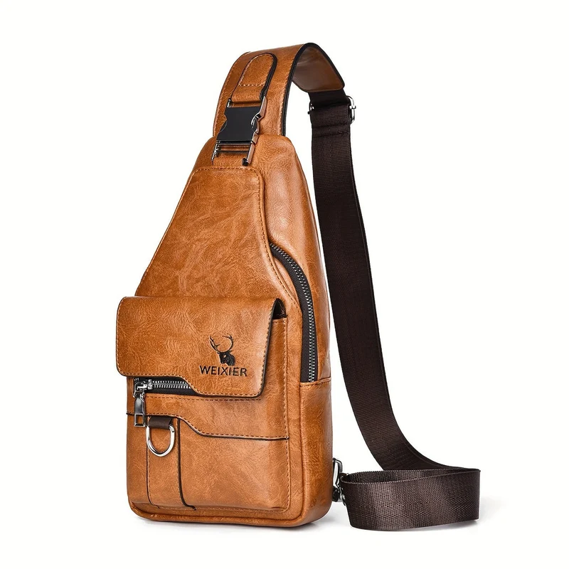 Borsa a Spalla da Uomo | Resistente & Leggera | Grande Capacità