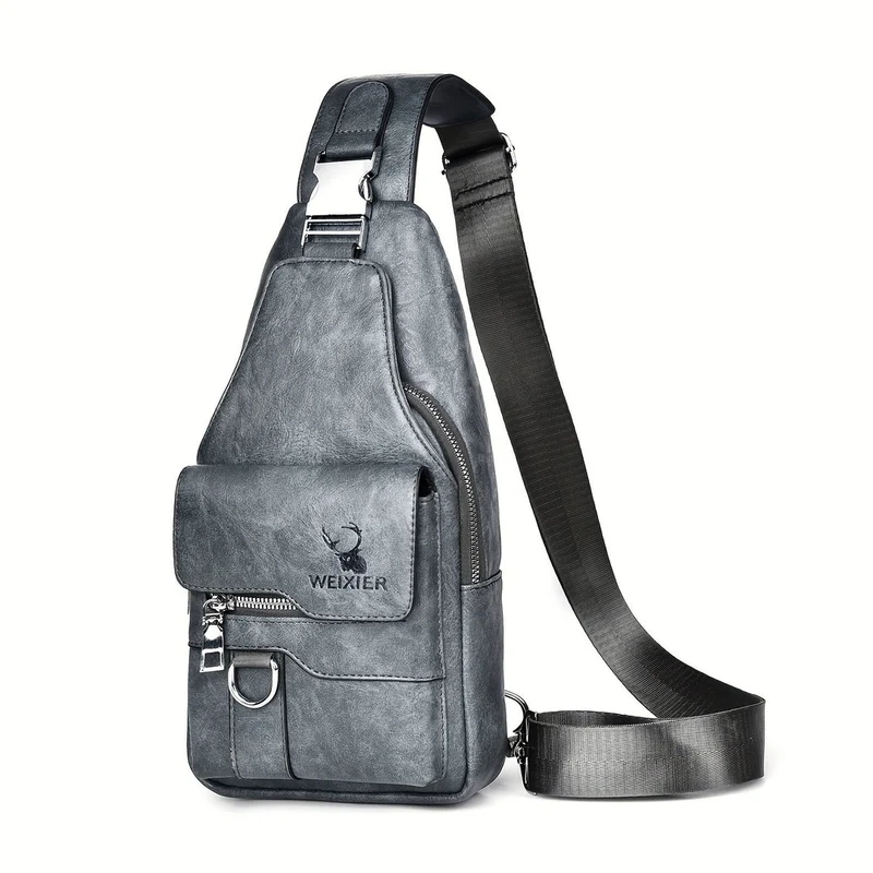 Borsa a Spalla da Uomo | Resistente & Leggera | Grande Capacità