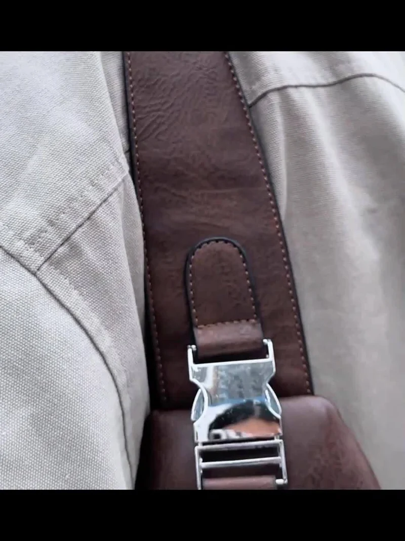 Borsa a Spalla da Uomo | Resistente & Leggera | Grande Capacità
