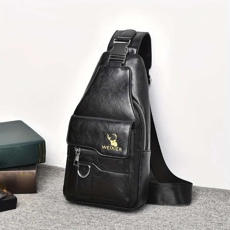Borsa a Spalla da Uomo | Resistente & Leggera | Grande Capacità