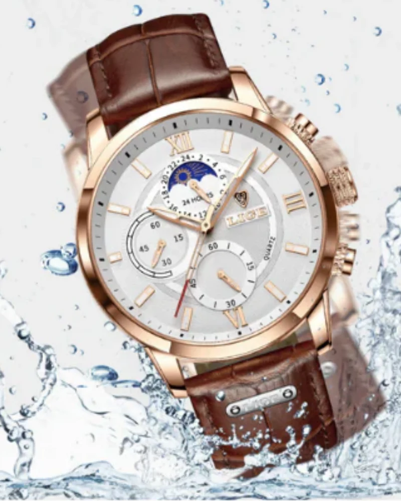 Orologio classico impermeabile per uomini - Eleganza e qualità