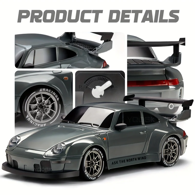 Ultimate Drift Racer 1:24 - Auto RC con Ruote Illumintate