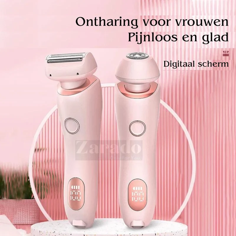 Rasoio Elettrico per Donne | Trimmer 2-in-1