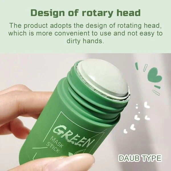 Stick Maschera al Tè Verde - Maschera Viso Purificante e Idratante