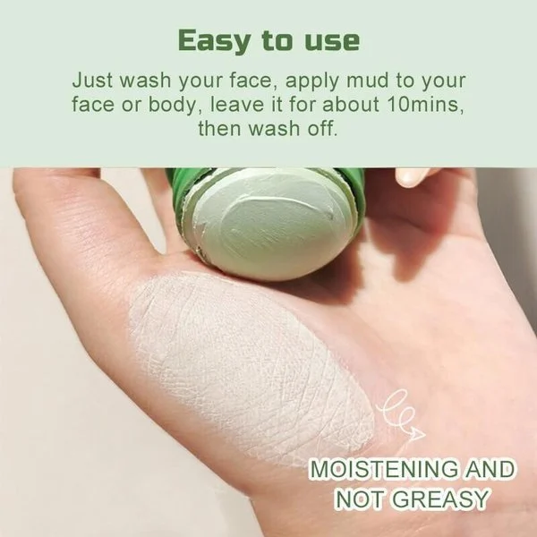 Stick Maschera al Tè Verde - Maschera Viso Purificante e Idratante