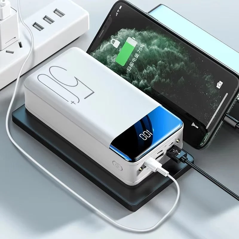 Power Bank da 50.000mAh - Ricarica Veloce per Telefoni e Tablet