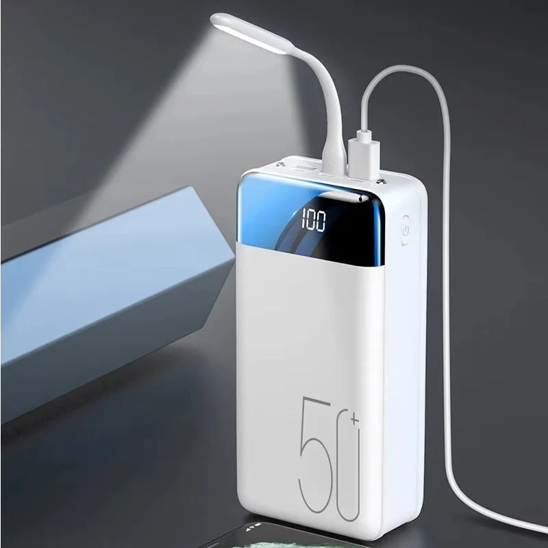 Power Bank da 50.000mAh - Ricarica Veloce per Telefoni e Tablet