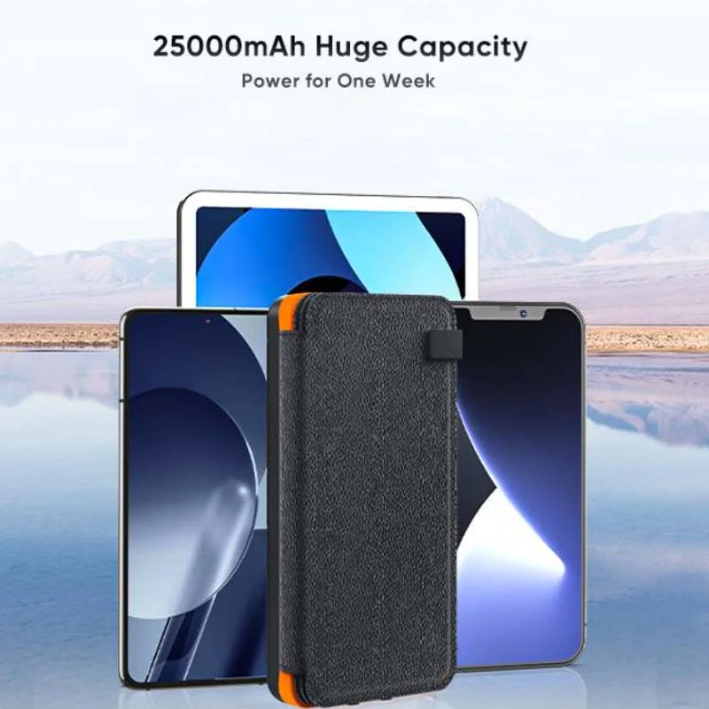 Powerbank Solare Pieghevole - Impermeabile & Potente
