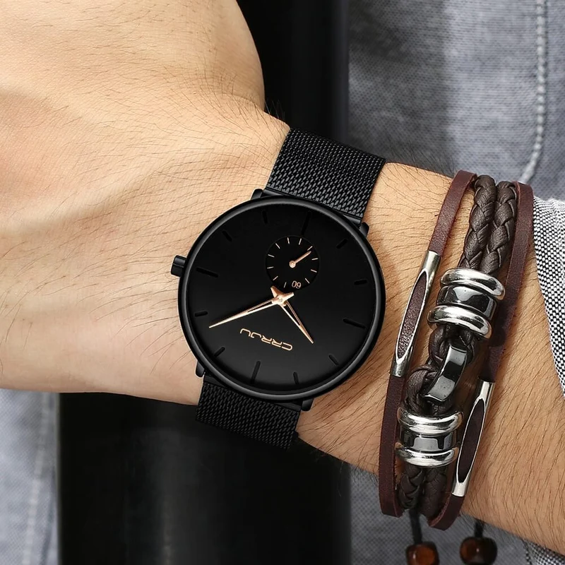 Orologio Luxe Quartz - Design Minimalista | Impermeabile