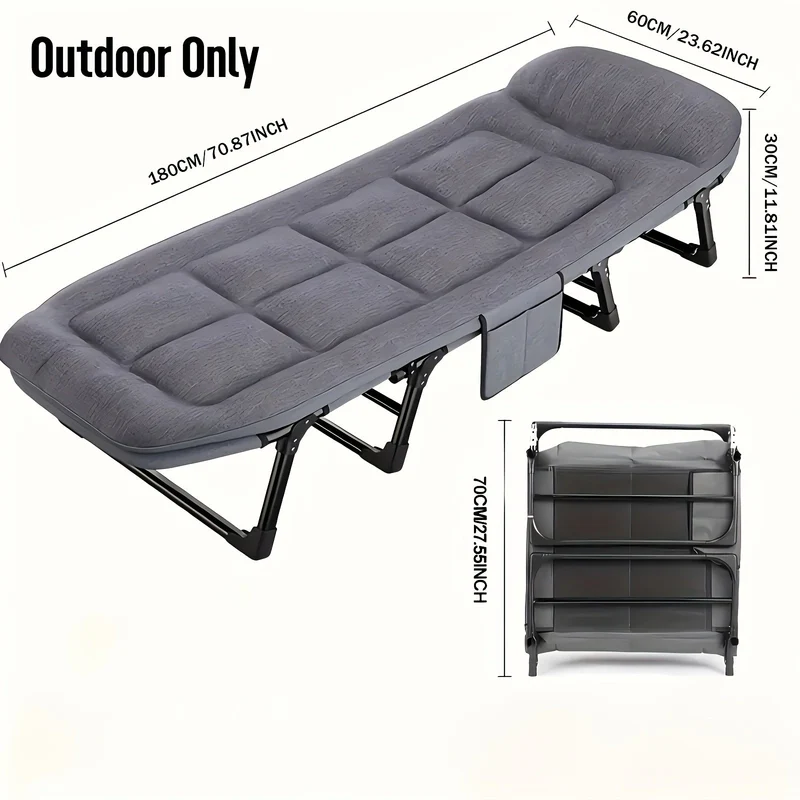 Letto da Campeggio Pieghevole - Alluminio Leggero & Inox