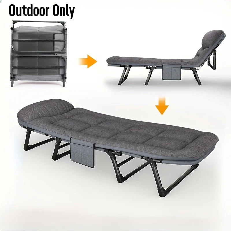 Letto da Campeggio Pieghevole - Alluminio Leggero & Inox