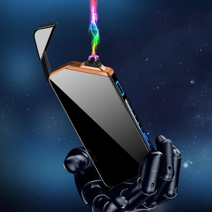 Accendino Elettrico al Plasma - Sicuro, Resistente al Vento, Ricaricabile USB