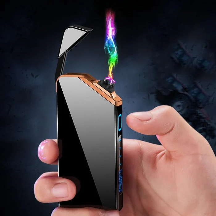 Accendino Elettrico al Plasma - Sicuro, Resistente al Vento, Ricaricabile USB