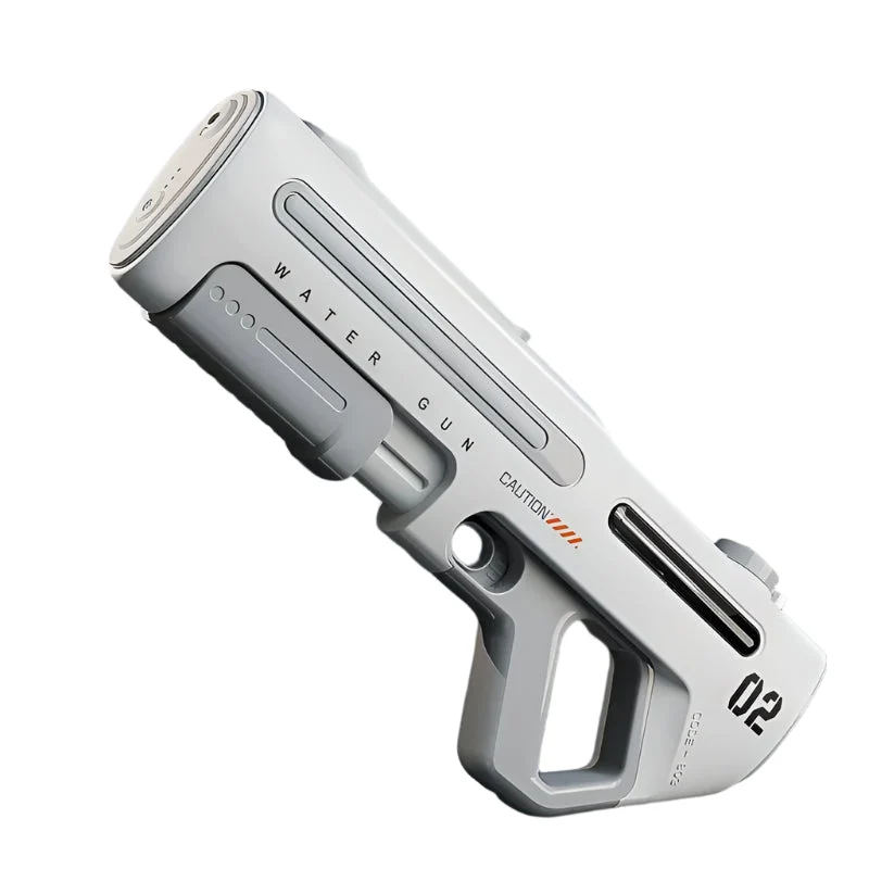 Pistola ad Acqua Potente con LED - Bianca o Grigia