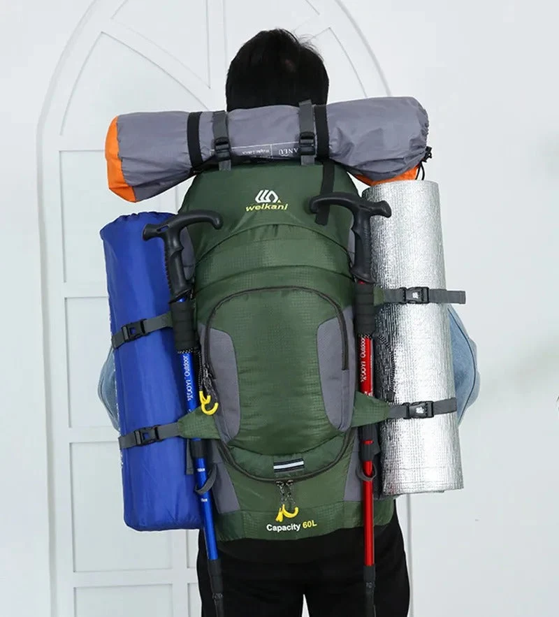 Zaino OutdoorHaven - 60L - Impermeabile e Durevole