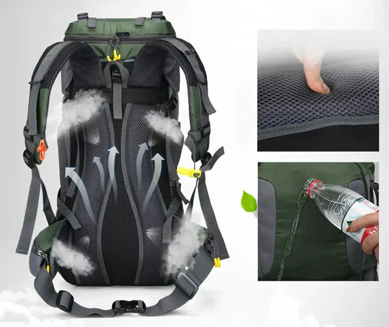 Zaino OutdoorHaven - 60L - Impermeabile e Durevole