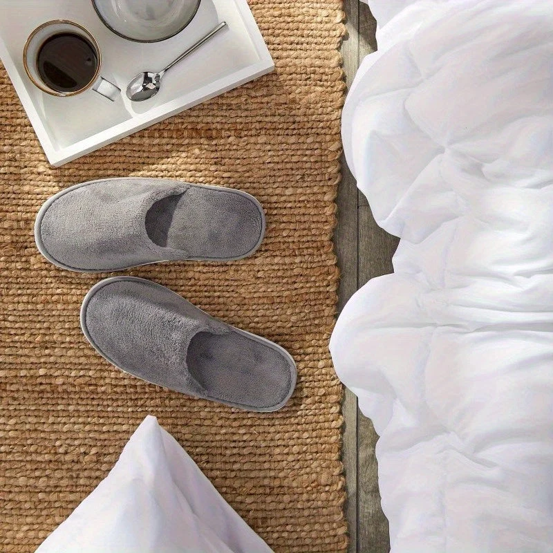Pantofole Usa e Getta di Lusso – Ideali per Hotel, Spa e Uso degli Ospiti