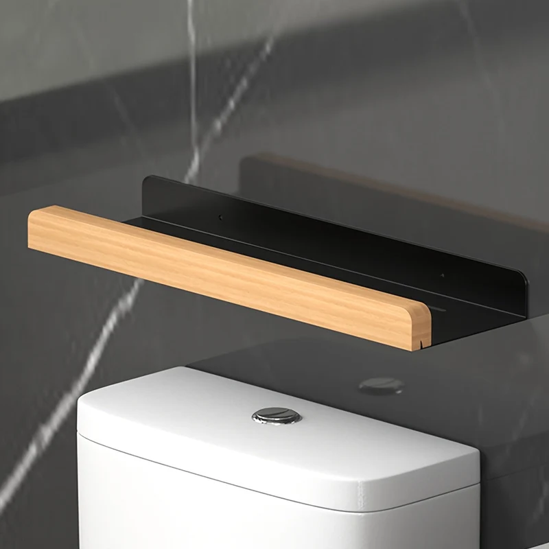 Supporto per Carta Igienica da Parete Elegante – Perfetto per l'Organizzazione del Bagno